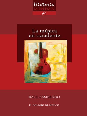 cover image of Historia mínima de la música en Occidente